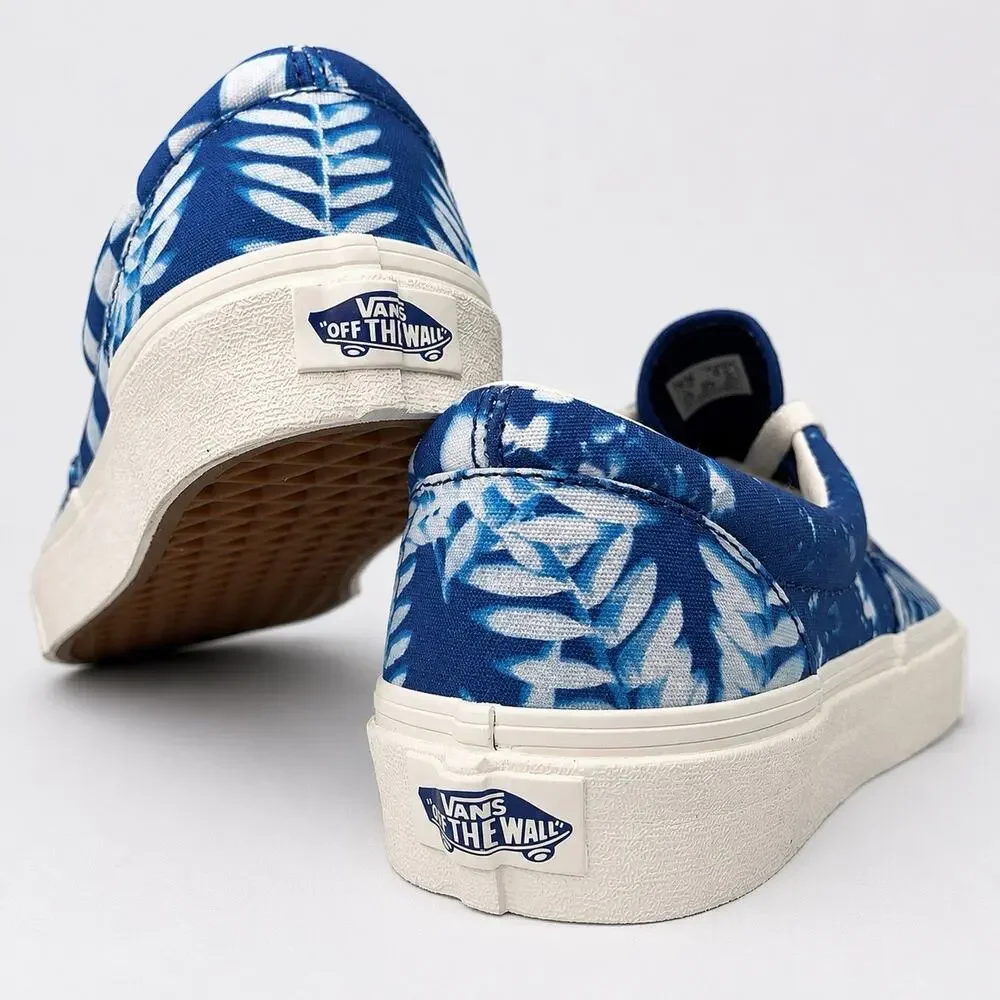 Vans Era Solar Floral True Blue Checkerboard Sneakers Women’s 8.5 Men’s 7 NWT